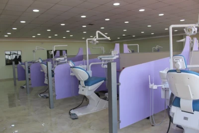 جولة في مبنى العيادات الطبية