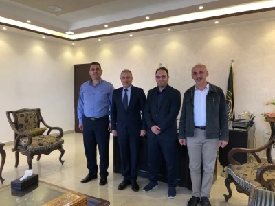 زيارة بحثية بين الجامعة والمؤسسة الألمانية السورية