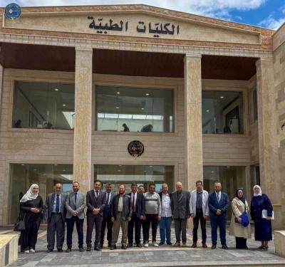 الجامعة العربية الخاصة تستقبل رئيس جامعة الشام العالمية لتعزيز التعاون الأكاديمي