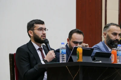 زيارة المكتب السياسي في محافظة حماة إلى الجامعة العربية الخاصة