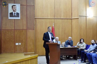 مشاركة كلية هندسة الصناعات البترولية في مؤتمر الاسبوع العلمي الثاني للشركة السورية للنفط.