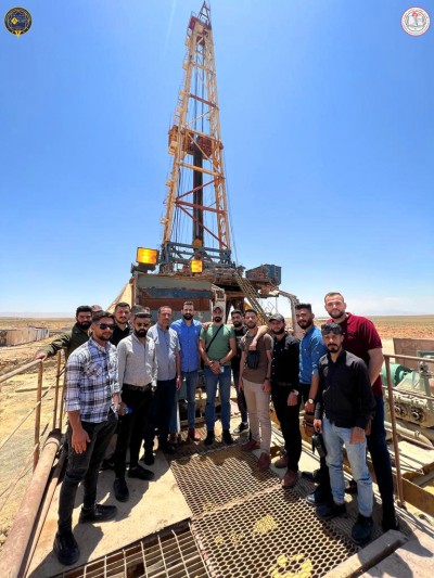 رحلة علمية الى مديرية حقول المنطقة الوسطى