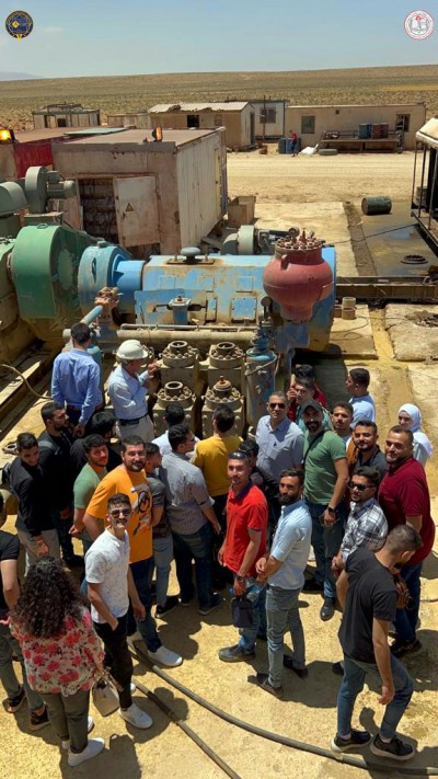 رحلة علمية الى مديرية حقول المنطقة الوسطى