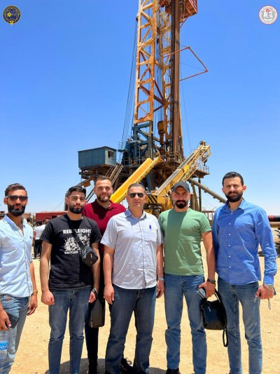 رحلة علمية الى مديرية حقول المنطقة الوسطى