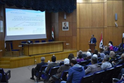 Excerpts from the university's participation in the third scientific week organized by the Syrian Petroleum Company