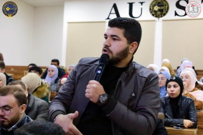 لقاء مفتوح مع طلاب كلية الصيدلة