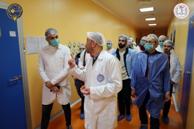 رحلة علمية لطلاب كلية الصيدلة إلى معمل آسيا للصناعات الدوائية