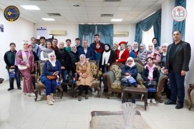 طلاب الثالث الثانوي في مدرسة المتفوقين الثالثة بحماه في زيارة تعريفية للجامعة العربية الخاصة للعلوم والتكنولوجيا