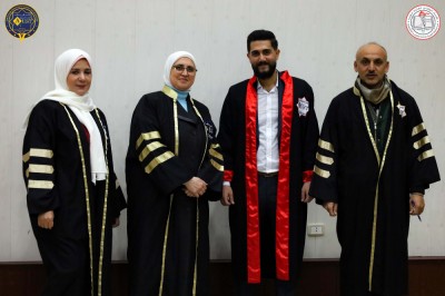 أجواء مشاريع التخرج لكلية الهندسة المعلوماتية