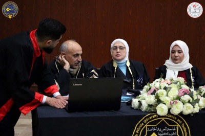 أجواء مشاريع التخرج لكلية الهندسة المعلوماتية