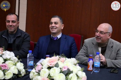 أجواء مشاريع التخرج لكلية الهندسة البترولية