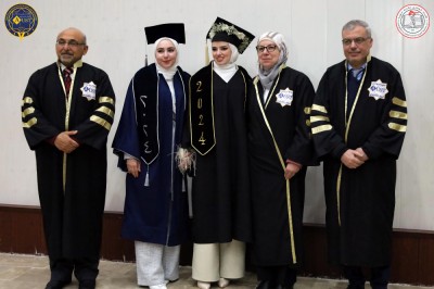 تخرج طلاب كلية الهندسة الكيميائية للفصل الأول 2023-2024