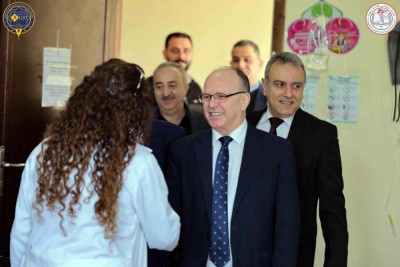 زيارة السيد الدكتور وزير التعليم العالي والبحث العلمي إلى الجامعة العربية الخاصة للعلوم والتكنولوجيا