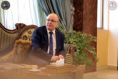 زيارة السيد الدكتور وزير التعليم العالي والبحث العلمي إلى الجامعة العربية الخاصة للعلوم والتكنولوجيا