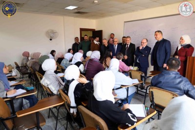 زيارة السيد الدكتور وزير التعليم العالي والبحث العلمي إلى الجامعة العربية الخاصة للعلوم والتكنولوجيا