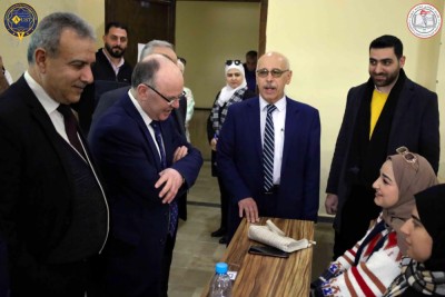 زيارة السيد الدكتور وزير التعليم العالي والبحث العلمي إلى الجامعة العربية الخاصة للعلوم والتكنولوجيا