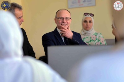 زيارة السيد الدكتور وزير التعليم العالي والبحث العلمي إلى الجامعة العربية الخاصة للعلوم والتكنولوجيا