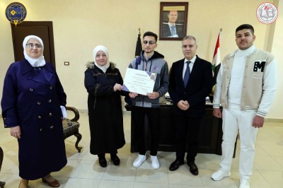 تكريم طلاب كلية الهندسة المعلوماتية