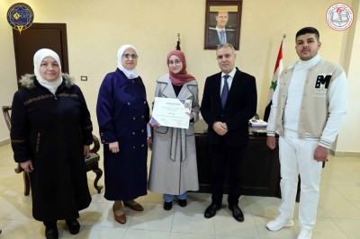 تكريم طلاب كلية الهندسة المعلوماتية