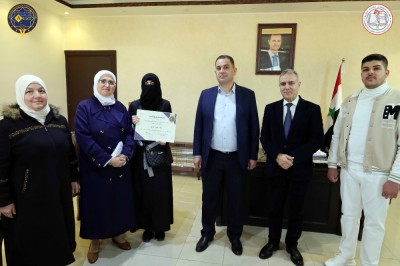 تكريم طلاب كلية الهندسة المعلوماتية