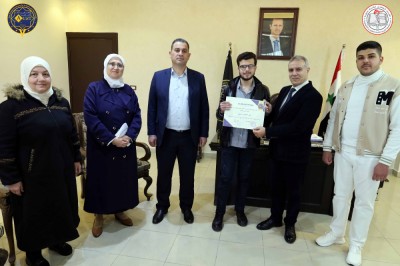 تكريم طلاب كلية الهندسة المعلوماتية