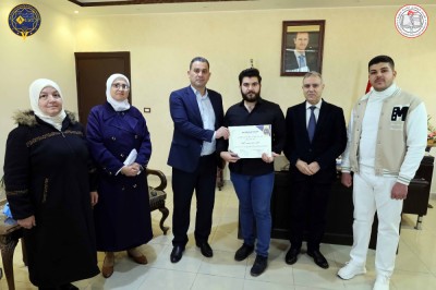 تكريم طلاب كلية الهندسة المعلوماتية