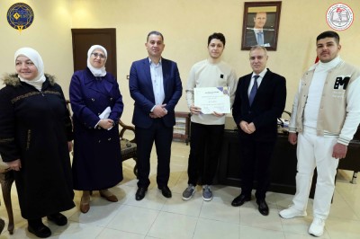 تكريم طلاب كلية الهندسة المعلوماتية