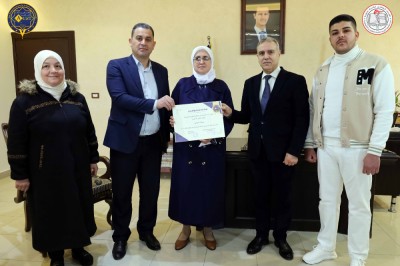 تكريم طلاب كلية الهندسة المعلوماتية