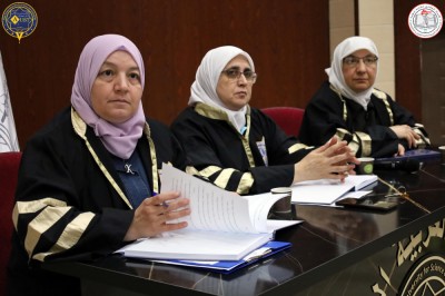 مناقشة مشاريع التخرج لكلية الهندسة المعلوماتية