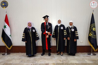 مناقشة مشاريع التخرج لكلية الهندسة المعلوماتية