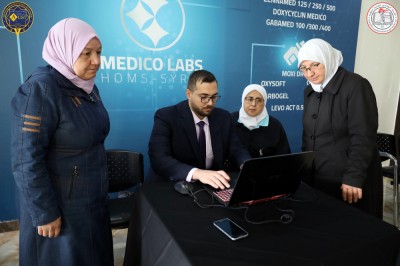 مناقشة مشاريع التخرج لكلية الهندسة المعلوماتية