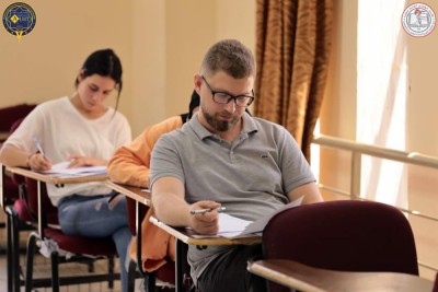 أجواء أول يوم امتحاني من الفصل الثاني للعام الدراسي 2023-2024