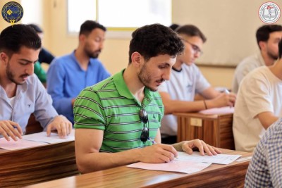 أجواء أول يوم امتحاني من الفصل الثاني للعام الدراسي 2023-2024