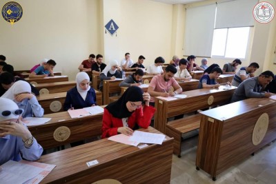 أجواء أول يوم امتحاني من الفصل الثاني للعام الدراسي 2023-2024