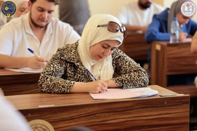 أجواء أول يوم امتحاني من الفصل الثاني للعام الدراسي 2023-2024