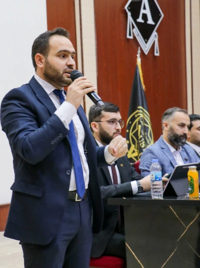 زيارة المكتب السياسي في محافظة حماة إلى الجامعة العربية الخاصة