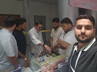مشاركة متميزة لطلبة الهندسة المعلوماتية في يوم الروبوتيك بجامعة دمشق