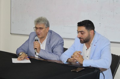 لقاء مفتوح مع الدكتور مخلص الجندي وطلاب طب الأسنان