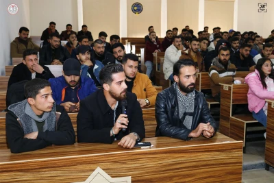 لقاء مفتوح مع طلاب الهندسة البترولية