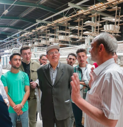 رحلة علمية لطلاب كلية الهندسة الكيميائية إلى معمل البورسلان