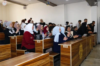 لقاء مع طلبة كلية الهندسة الكيميائية