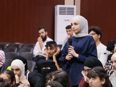 زيارة المكتب السياسي في محافظة حماة إلى الجامعة العربية الخاصة