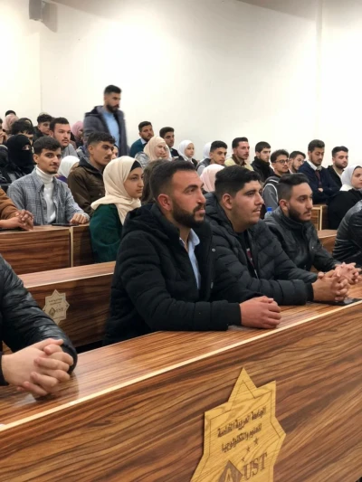 لقاء مع طلبة كلية الهندسة المعلوماتية