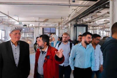 رحلة علمية لطلاب كلية الهندسة الكيميائية إلى معمل السكر