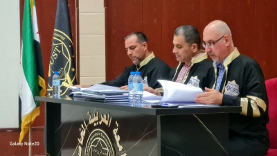 تحكيم مشاريع كلية الهندسة البترولية للفصل الثاني من العام الدراسي 2024-2025