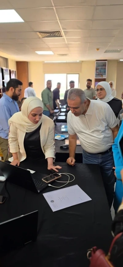 تنظيم معرض مشاريع التخرج في كلية الهندسة المعلوماتية