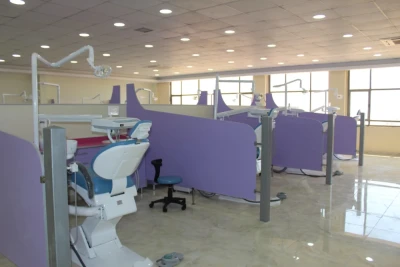 جولة في مبنى العيادات الطبية