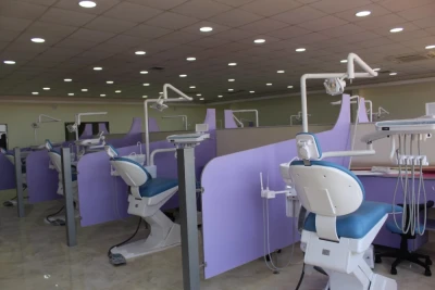 جولة في مبنى العيادات الطبية