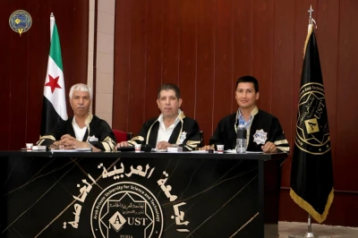 كلية الترجمة واللغات في الجامعة العربية الخاصة تختتم مناقشة مشاريع تخرج نوعية تواكب سوق العمل