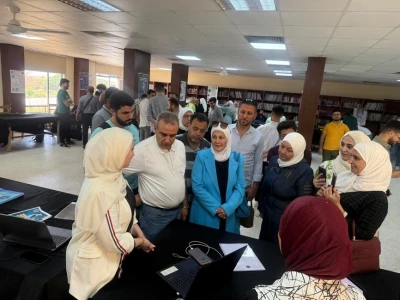 تنظيم معرض مشاريع التخرج في كلية الهندسة المعلوماتية